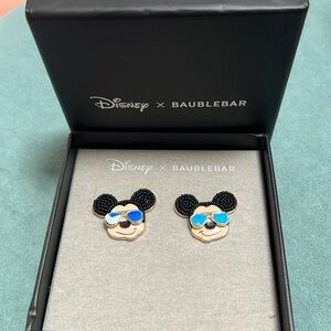 Disney x BAUBLEBAR Mickey Mouse Sunglass Earrings New